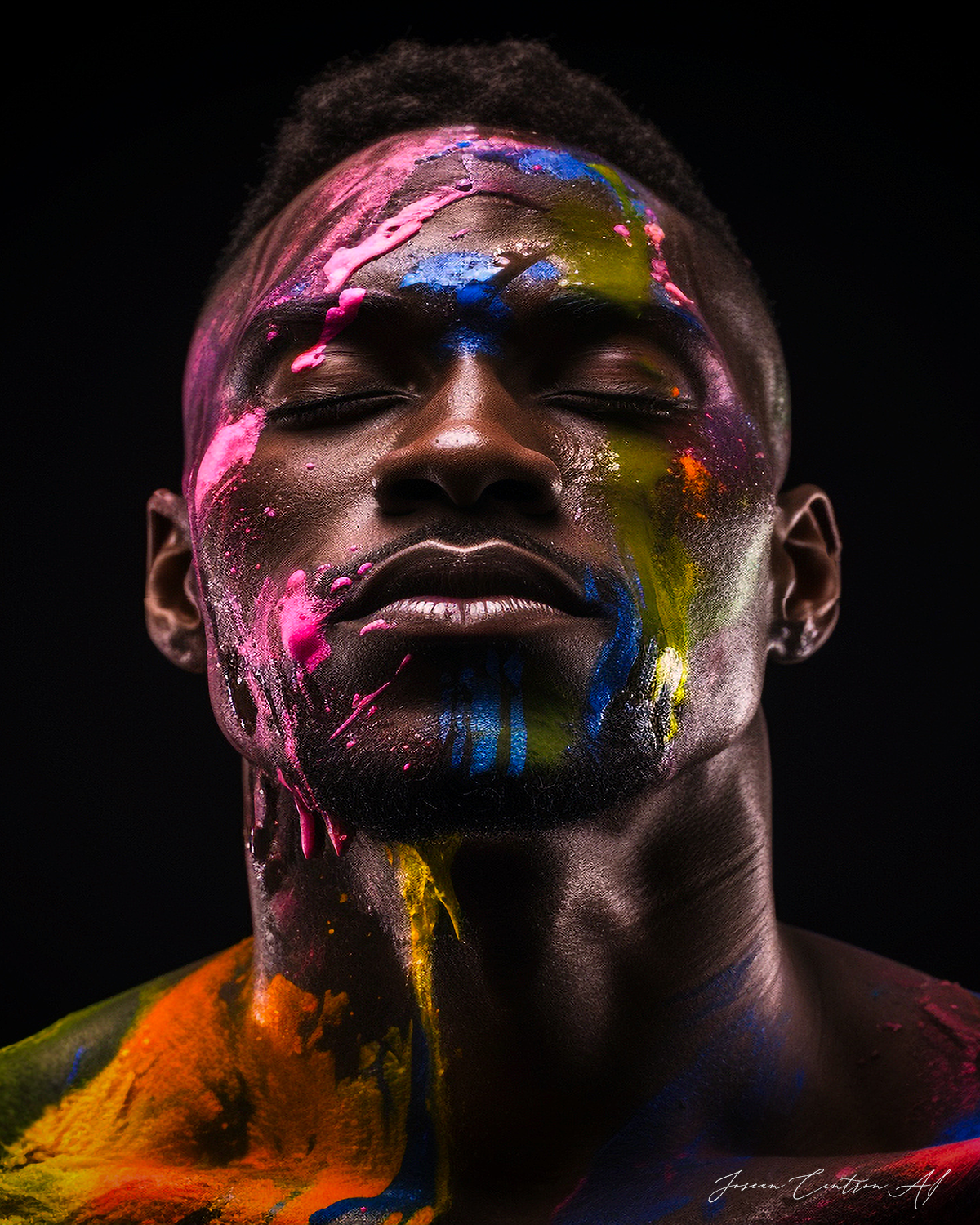 Metal prints, Colored Canvas