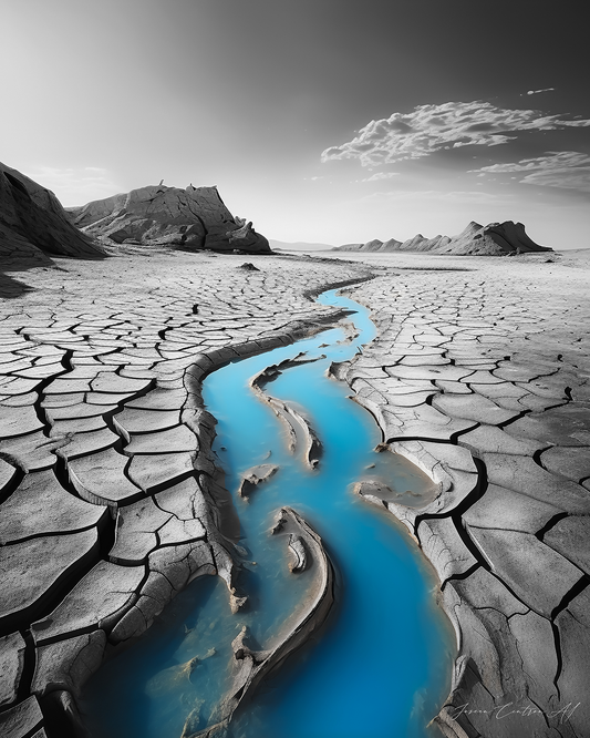 Metal prints, Blue River