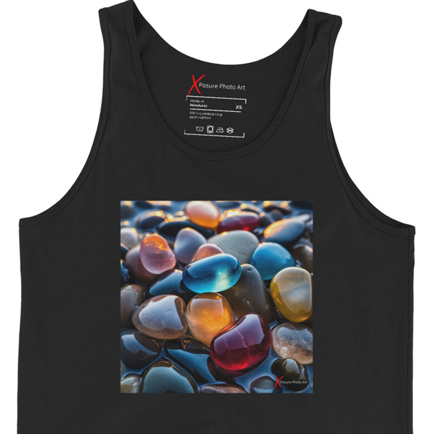 Unisex Tank Top, Pebbles