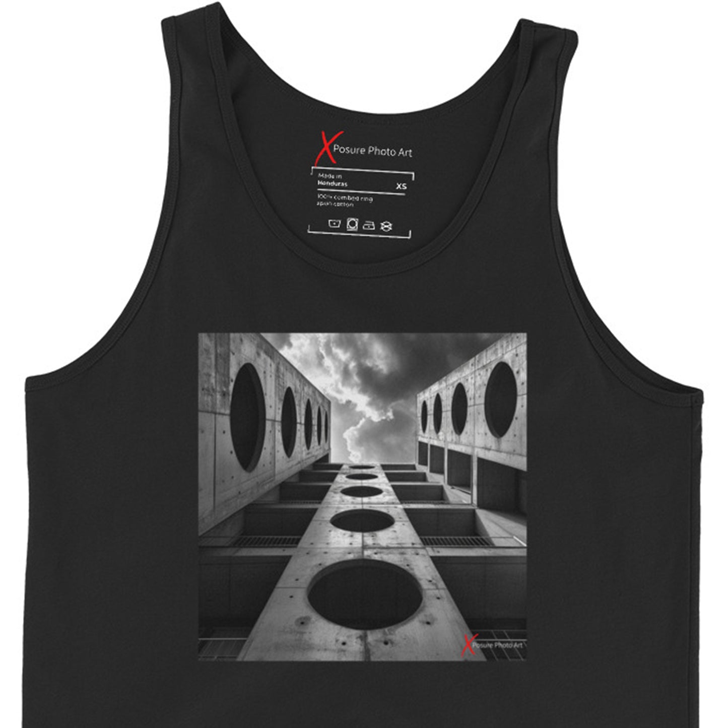 Unisex Tank Top, Concrete Geometry