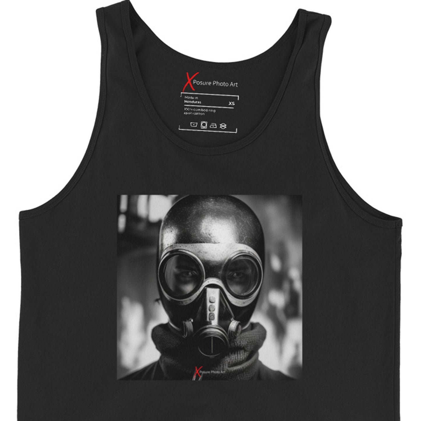 Unisex Tank Top, Gas Mask
