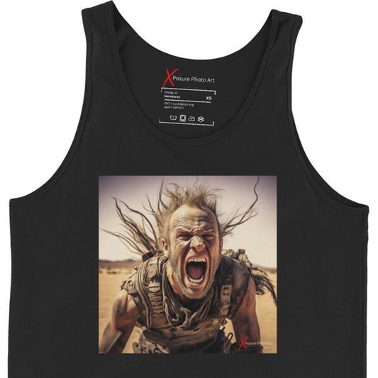 Unisex Tank Top, Warrior Man