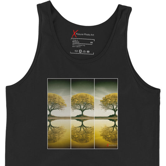 Unisex Tank Top, Yellow Triology