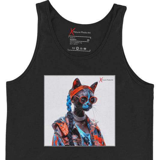 Unisex Tank Top, Hip Hop Kittie