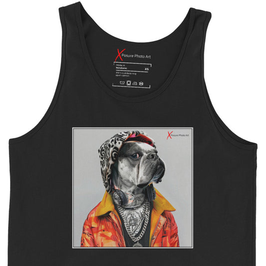 Unisex Tank Top, Bulldog Rapper