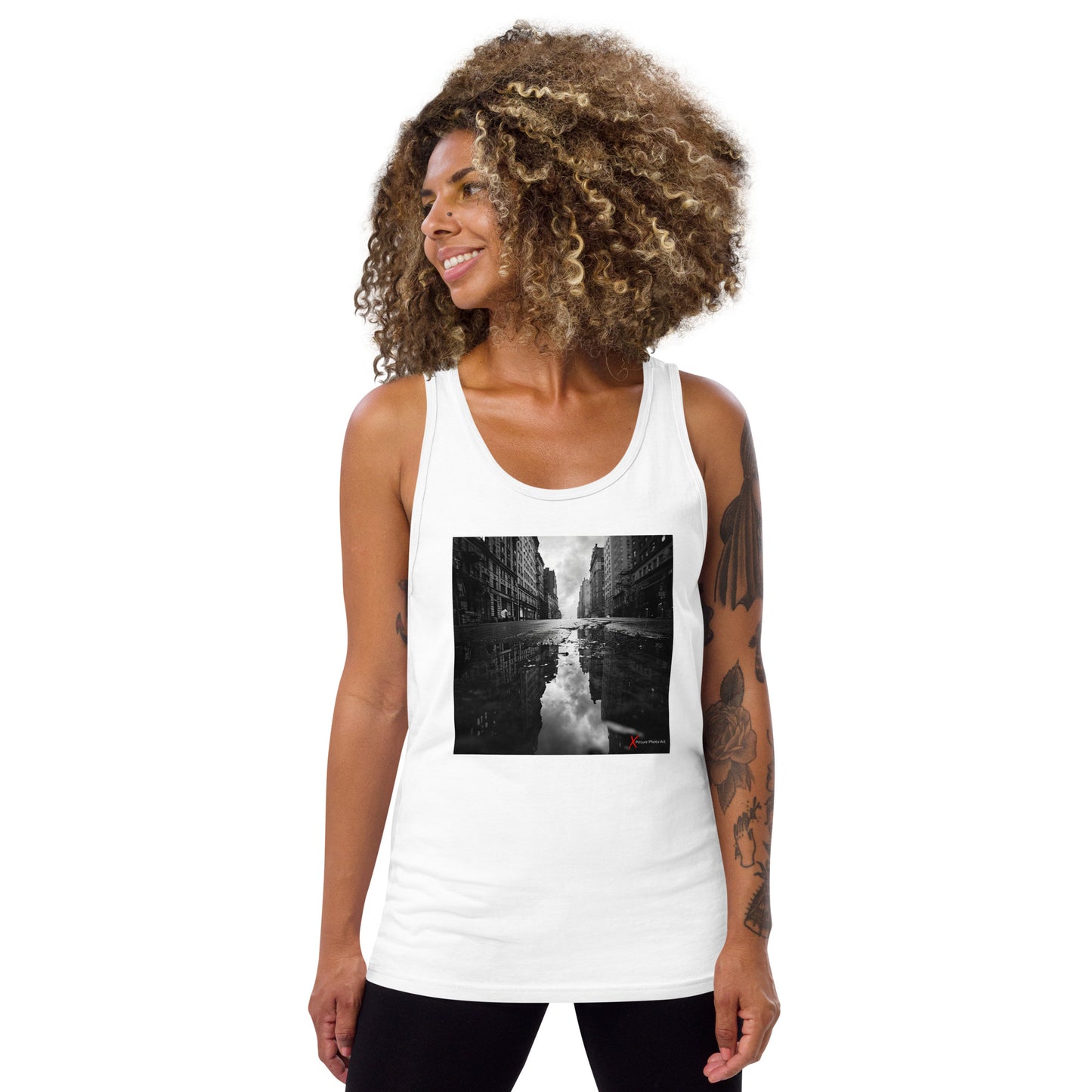Unisex Tank Top, Street Reflections