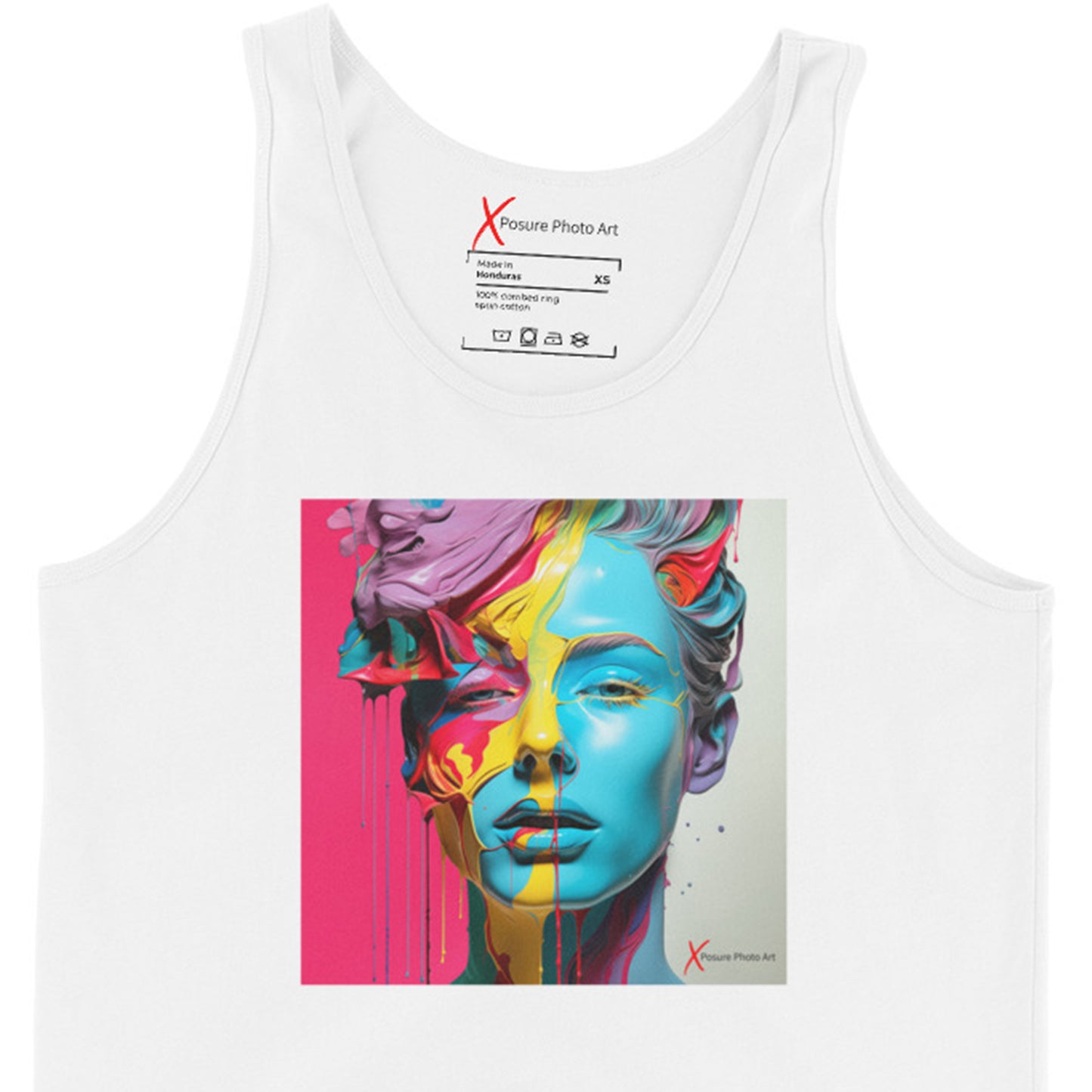 Unisex Tank Top, Plastica Woman