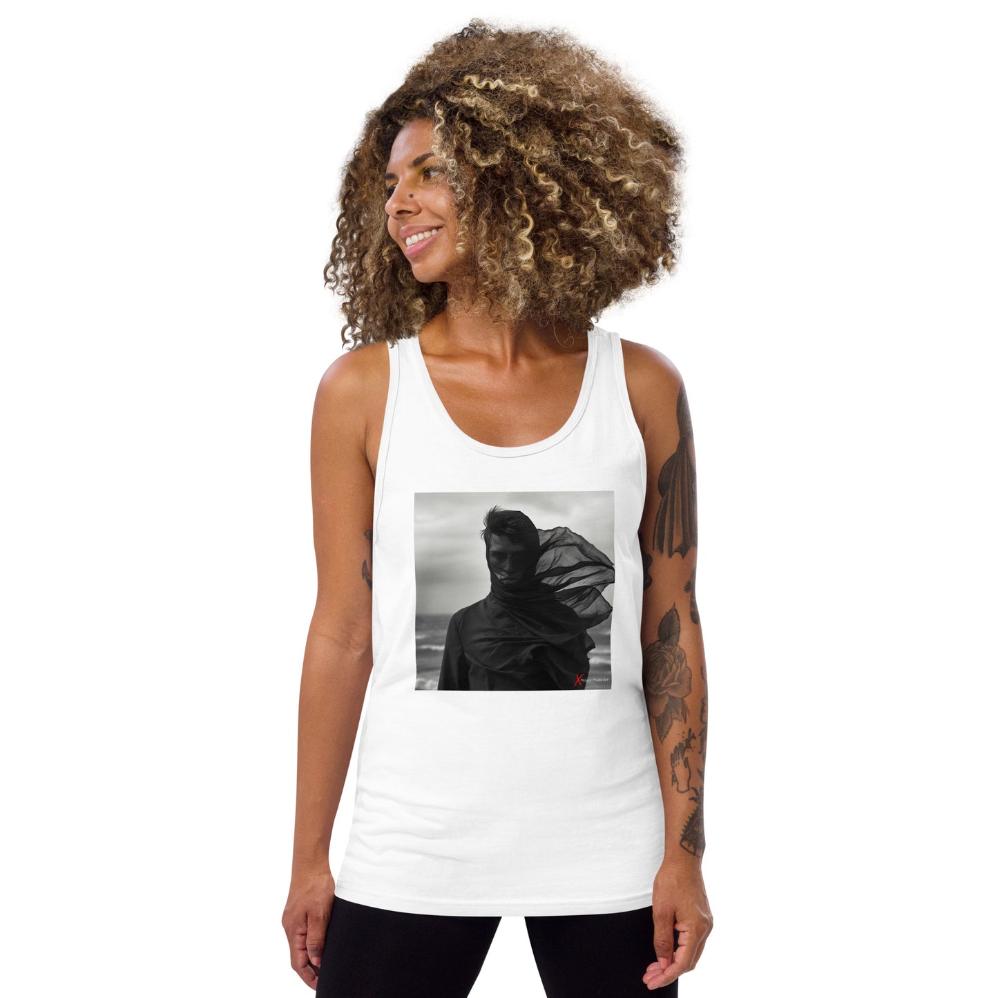 Unisex Tank Top, Dark Mesh