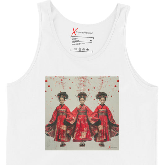 Unisex Tank Top, Oriental Triplets