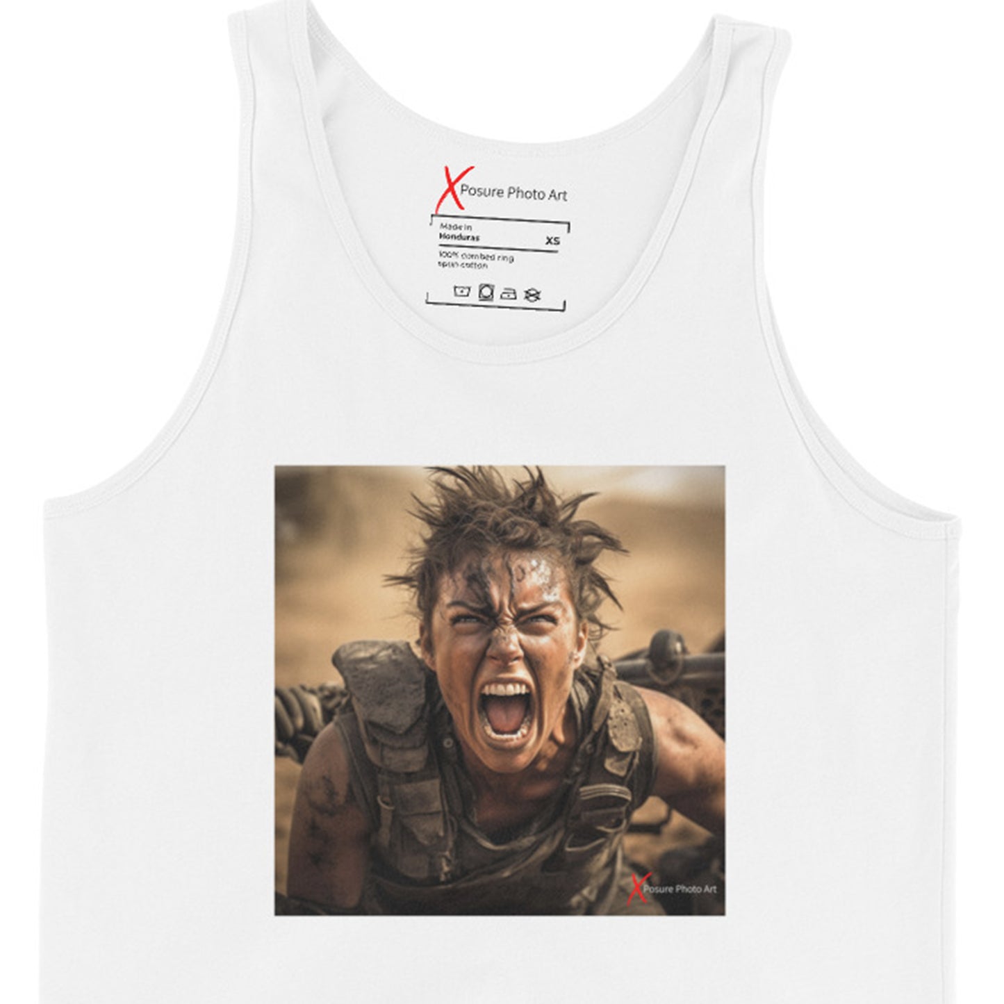 Unisex Tank Top, Warrior Girl