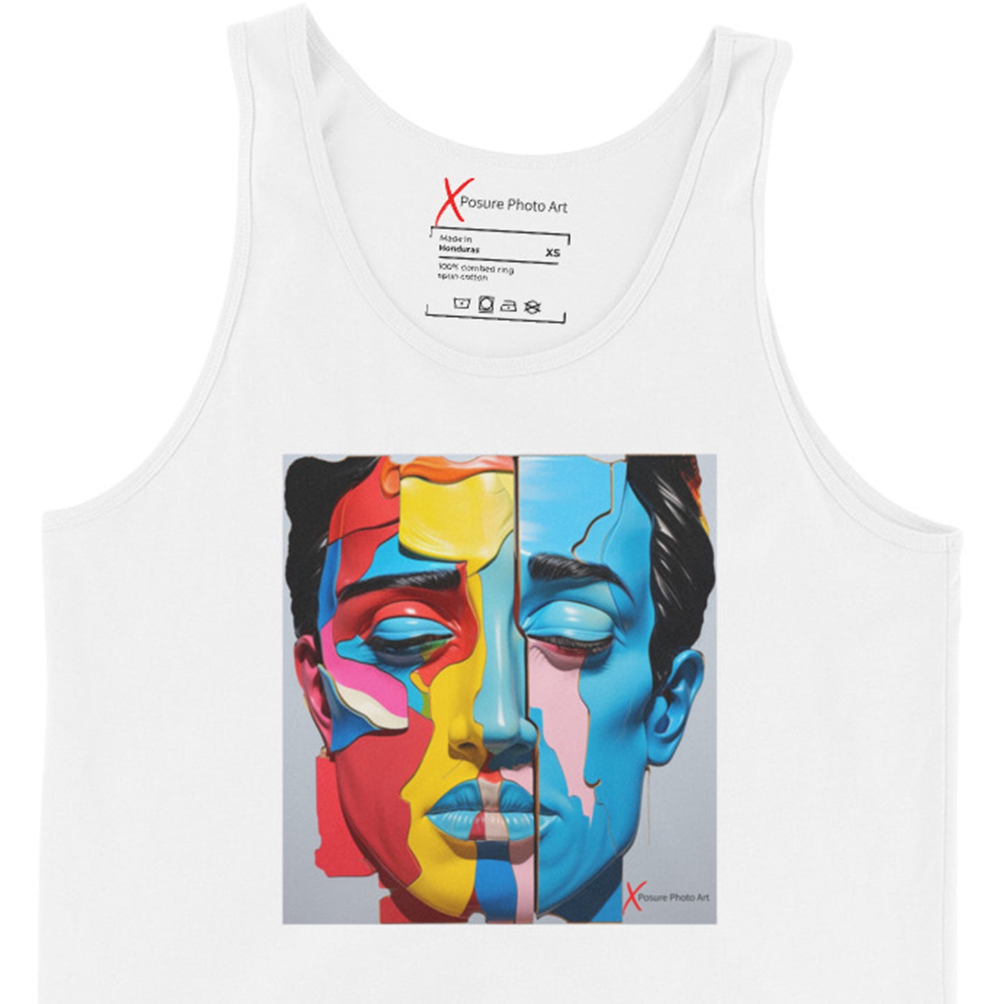 Unisex Tank Top, Plastica Men Sleep
