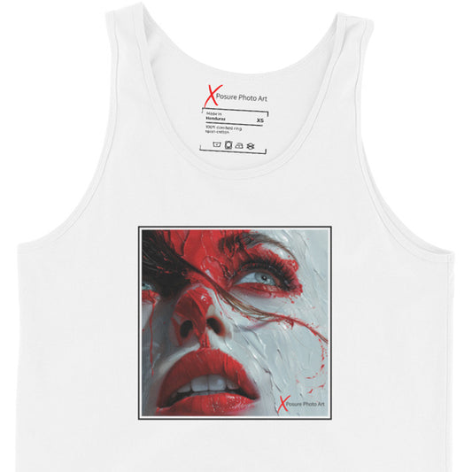 Unisex Tank Top- Blood Red