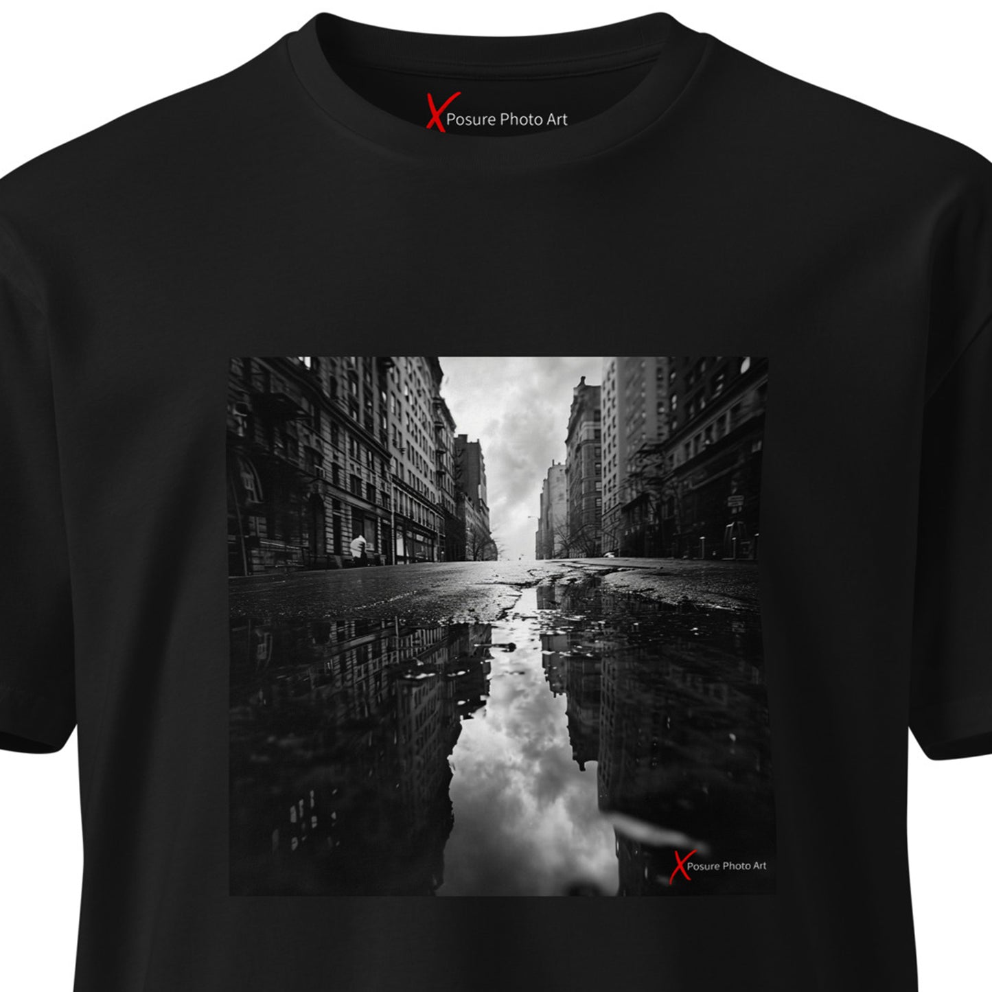 Unisex premium t-shirt, Street Reflection