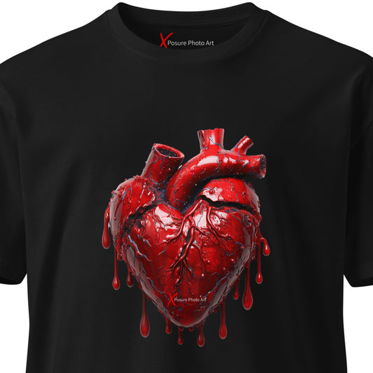 Unisex premium t-shirt, Bleeding Heart