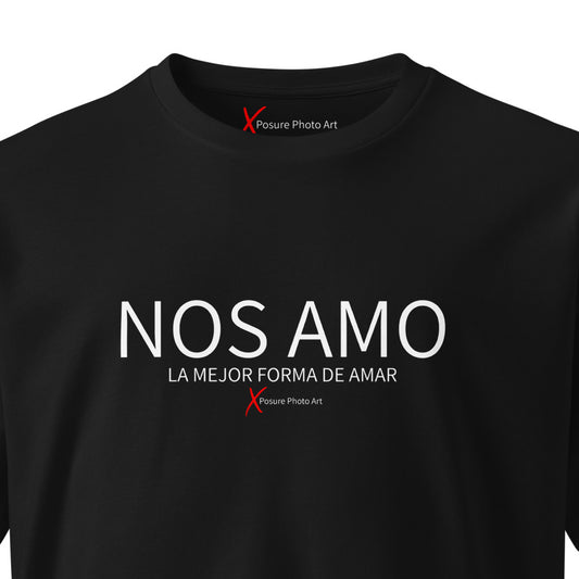 Unisex premium t-shirt- NOS AMO, LA MEJOR FORMA DE AMAR.