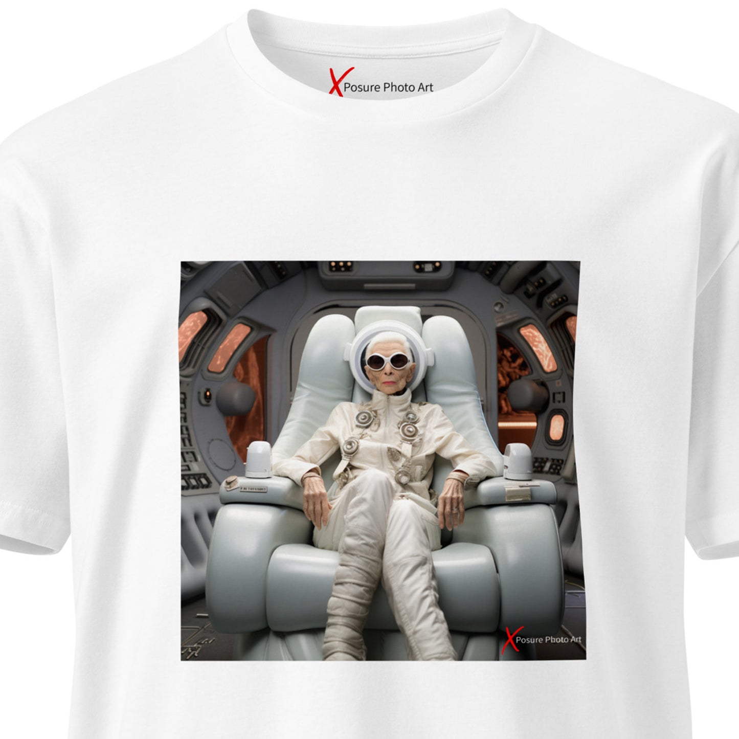 Unisex premium t-shirt, Abu Spaceship
