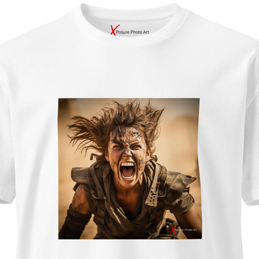 Unisex premium t-shirt, Warrior Girl