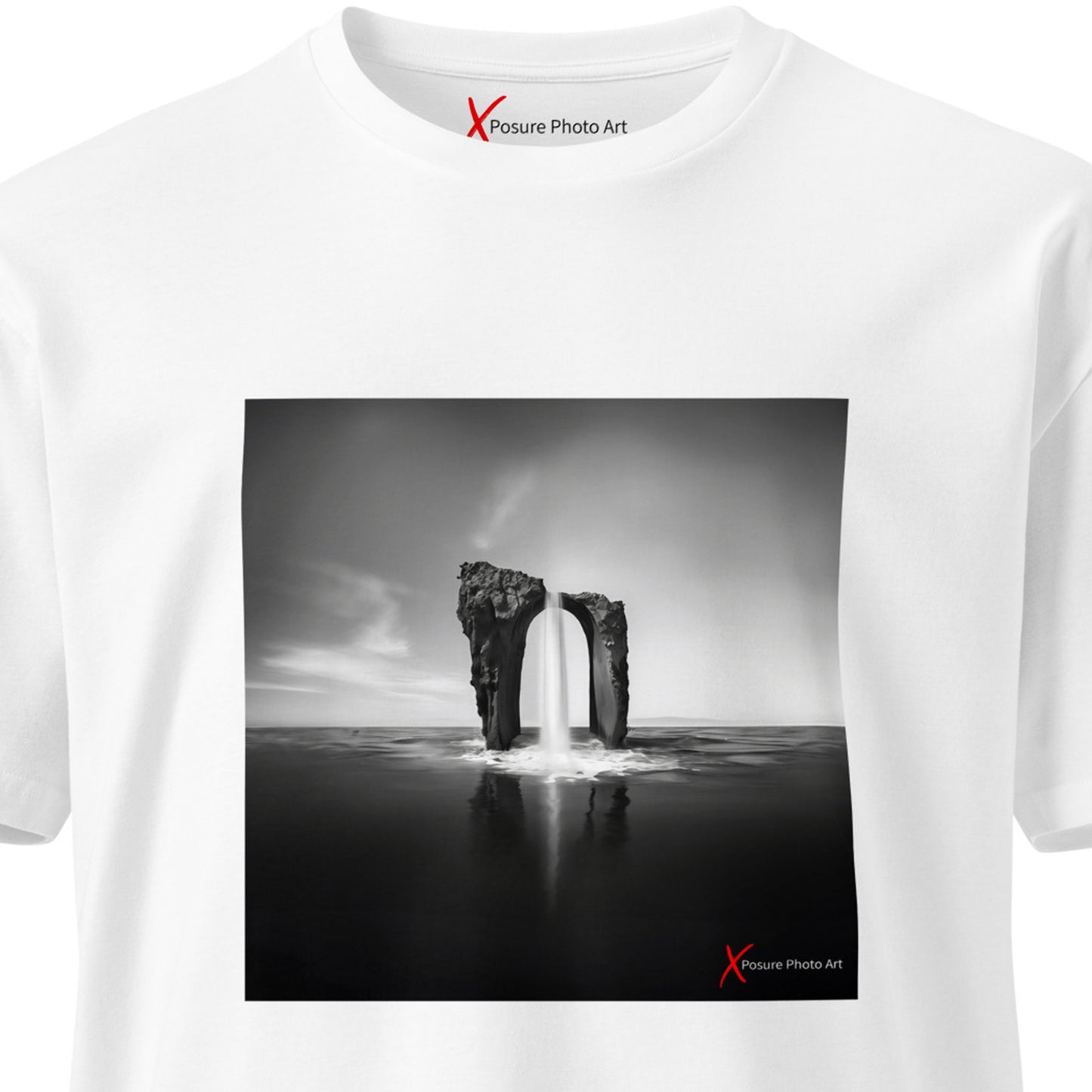 Unisex premium t-shirt, Surreal Cascade