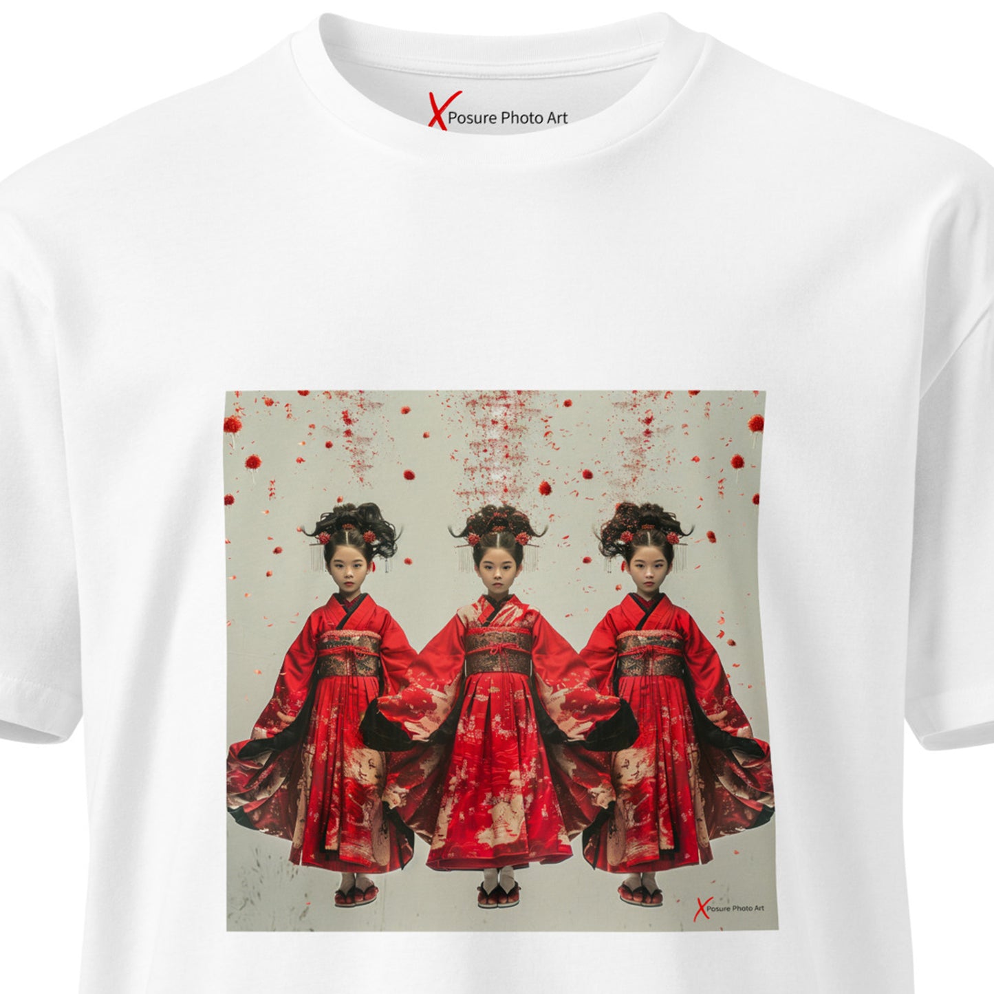 Unisex premium t-shirt, Oriental Triplets