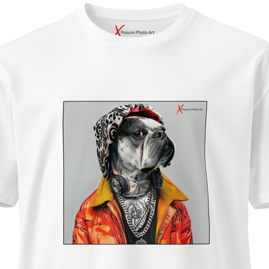 Unisex premium t-shirt, Bulldog Rapper
