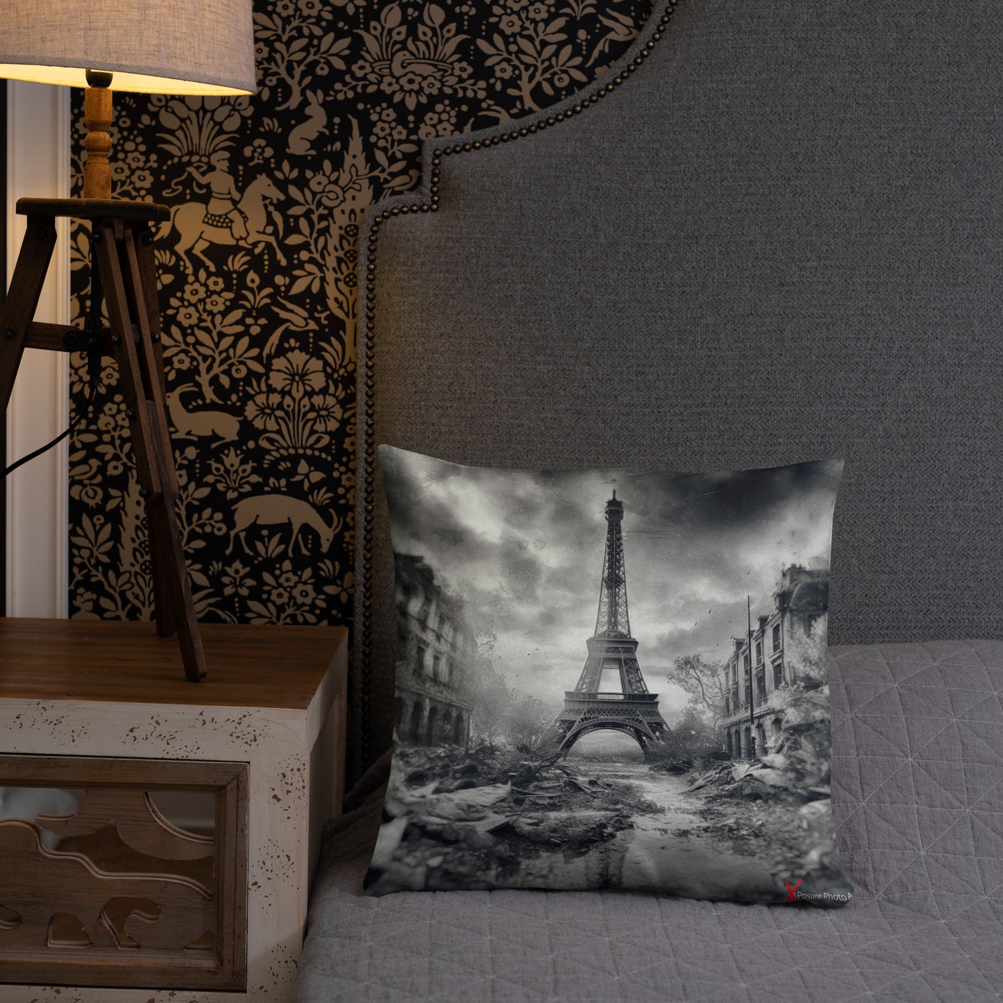 Xposure Custom Pillow-18”x18- New Paris