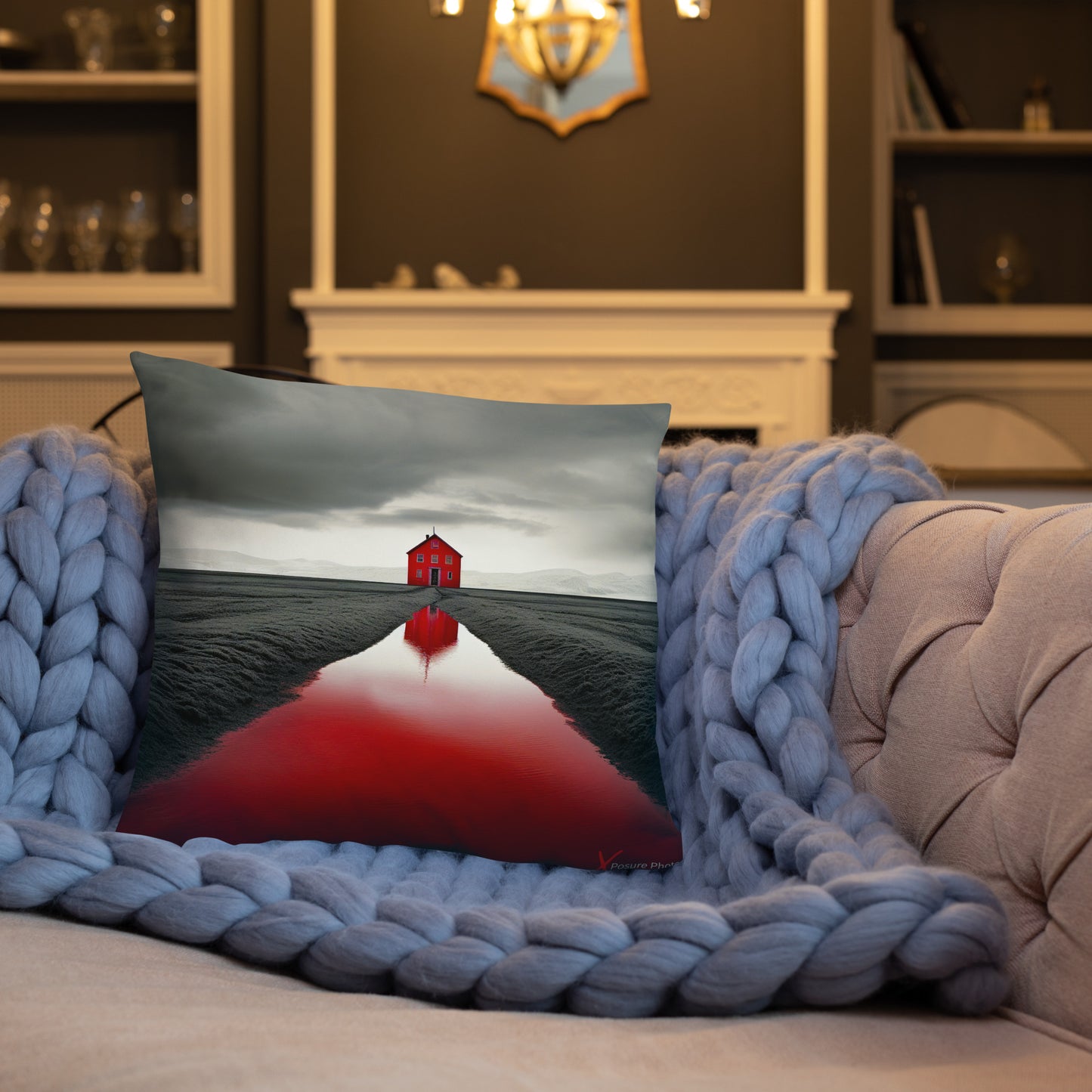 Xposure Custom Pillow-18”x18”-The River