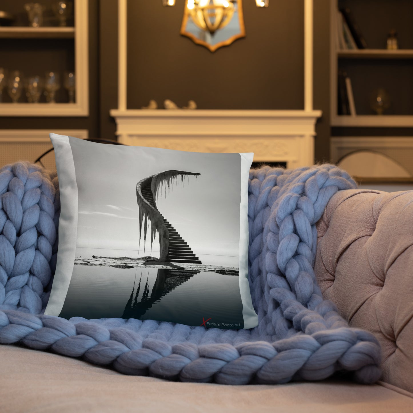 Xposure Custom Pillow-18”x18”-Stairway to Heaven