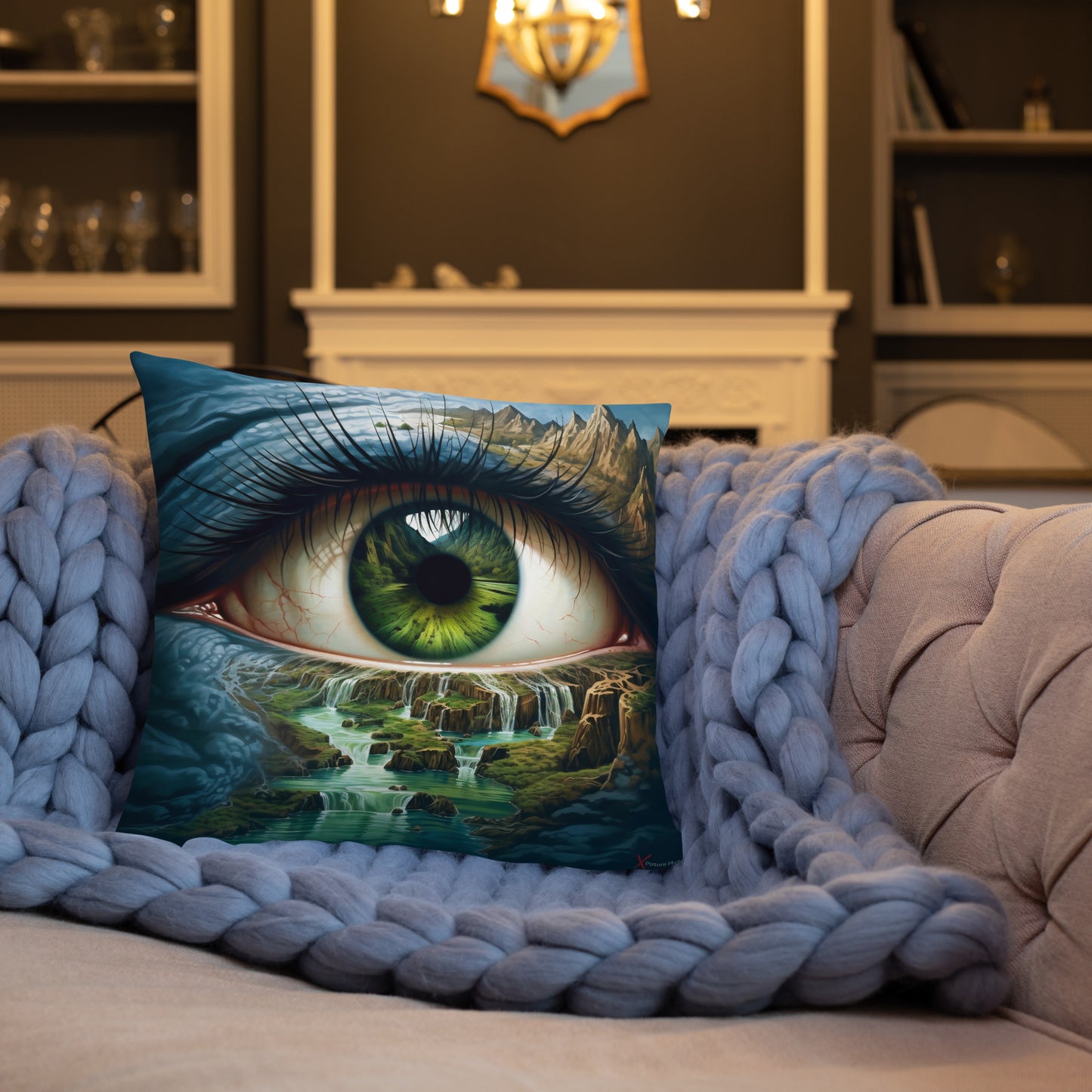 Xposure Custom Pillow-18”x18”-Nature Cry