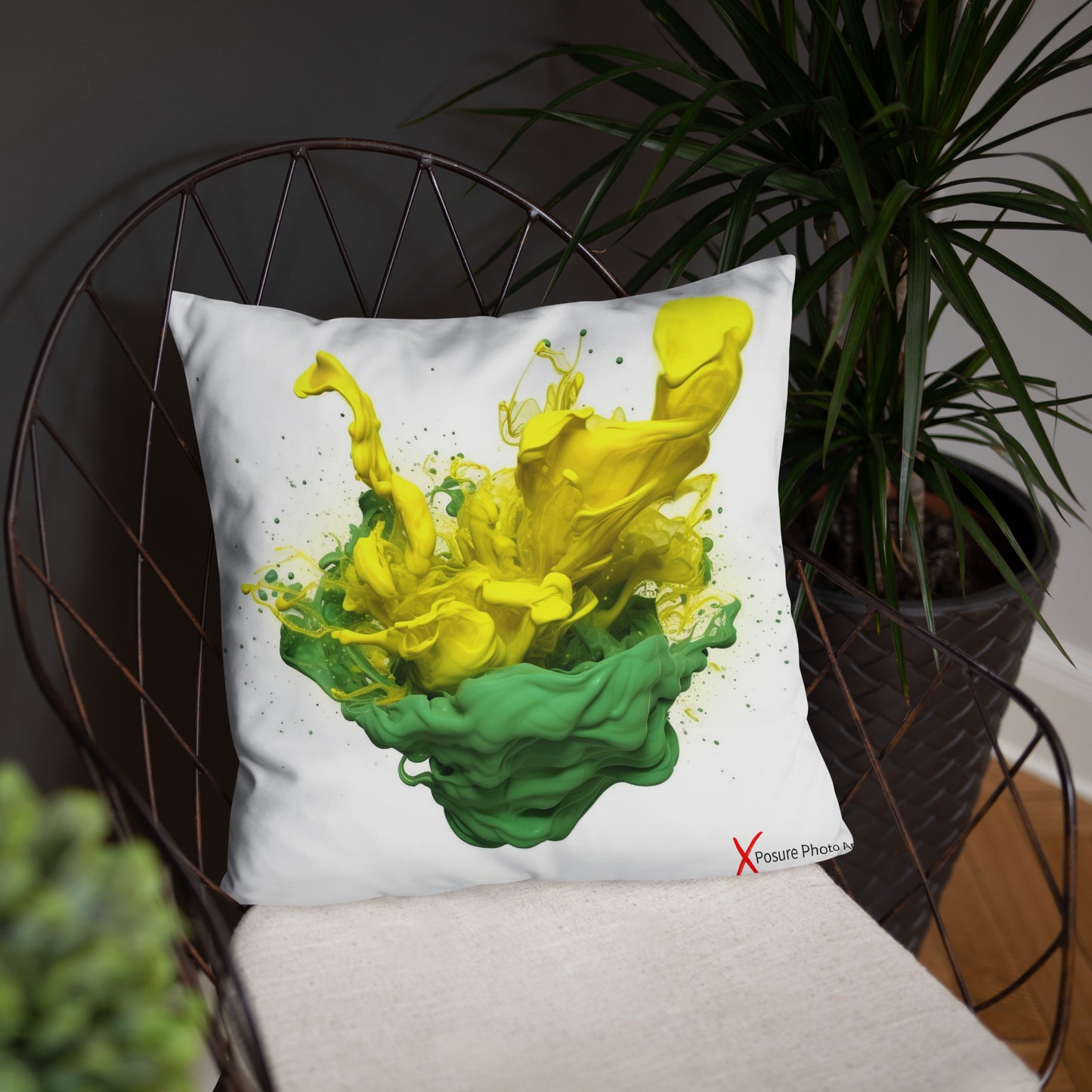 Xposure Custom Pillow-18”x18”- Overflow