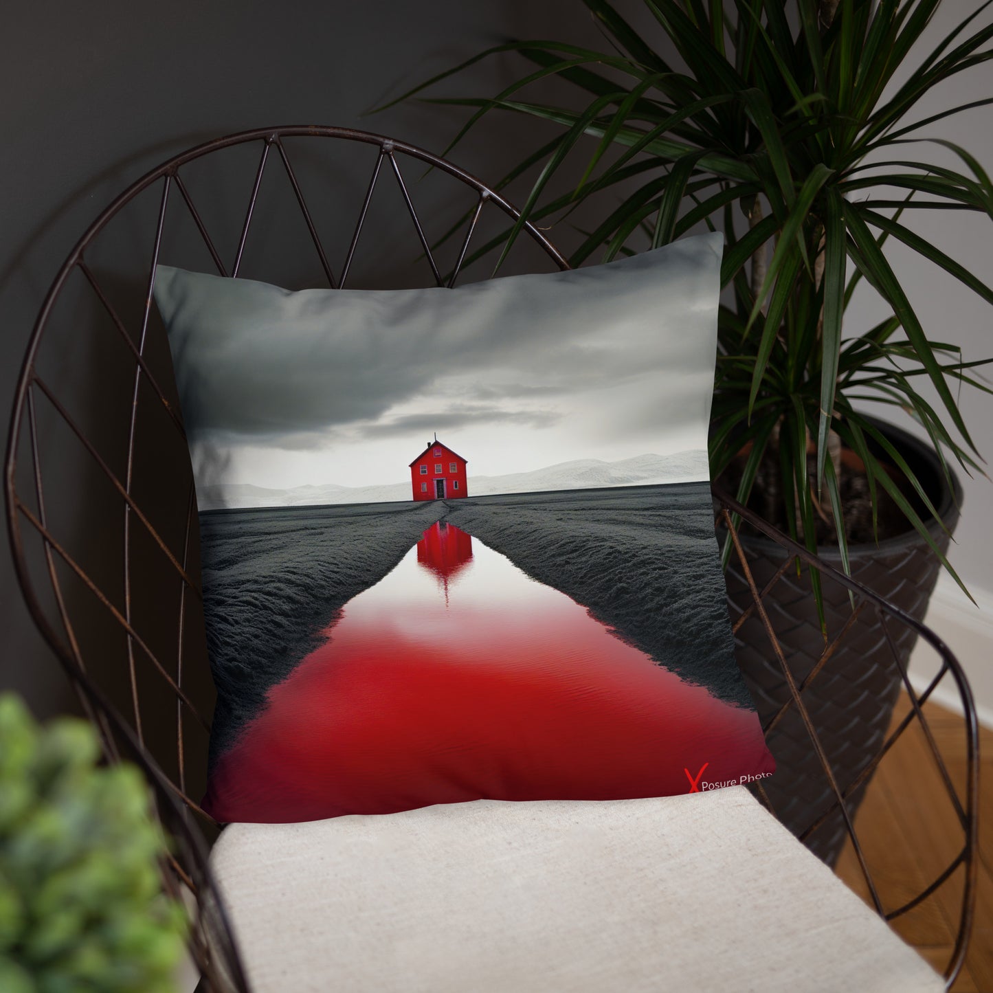 Xposure Custom Pillow-18”x18”-The River