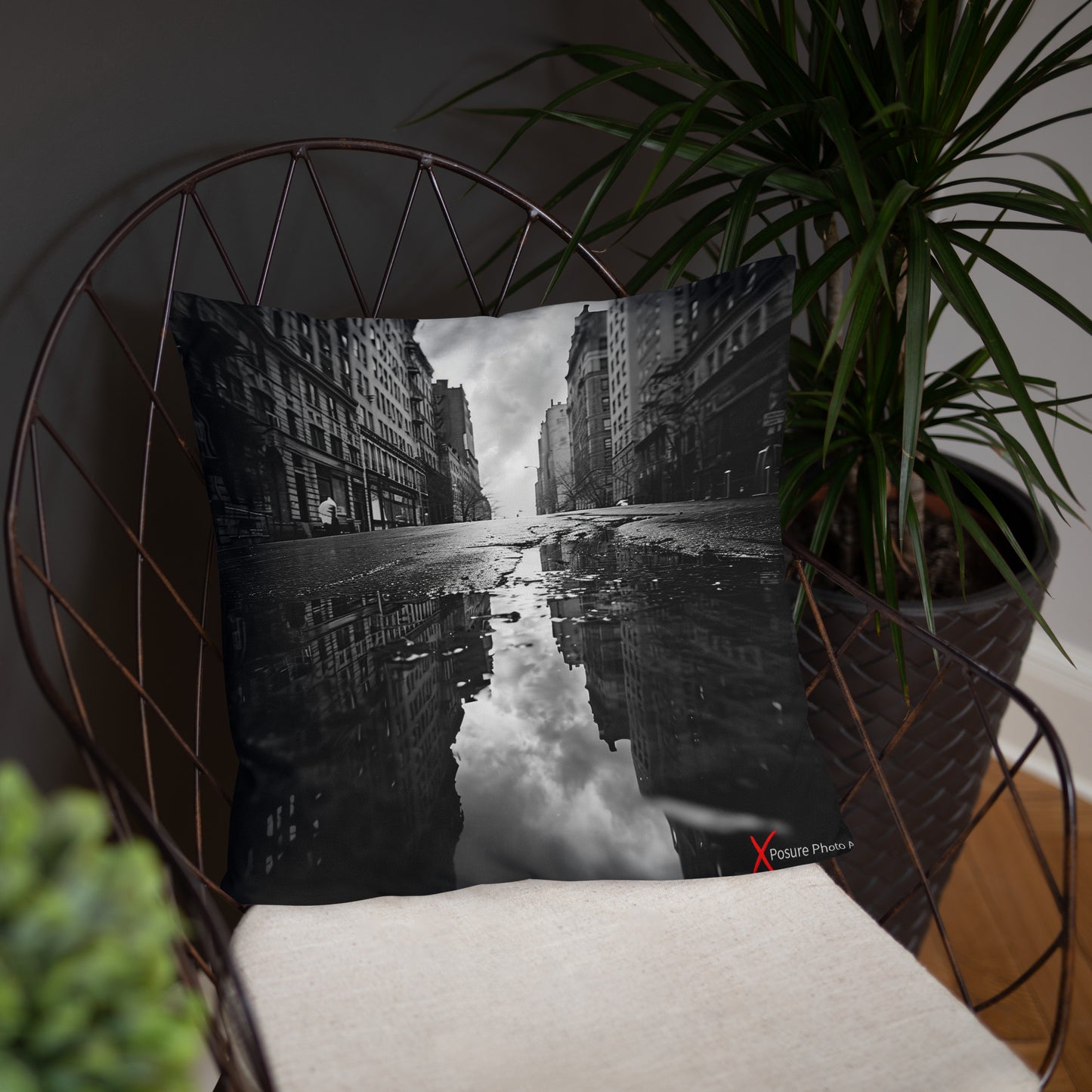 Xposure Custom Pillow-18”x18”-Parallel