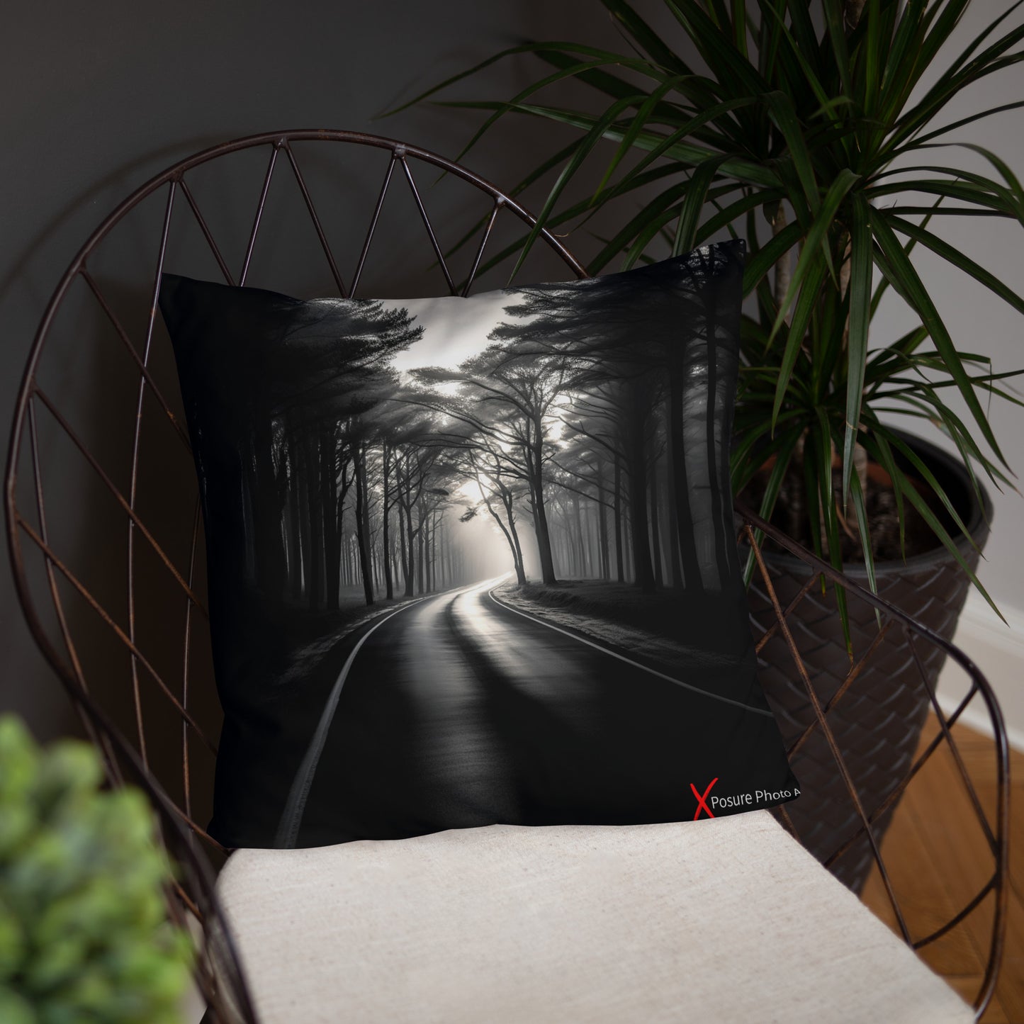 Xposure Custom Pillow-18”x18”-Silence