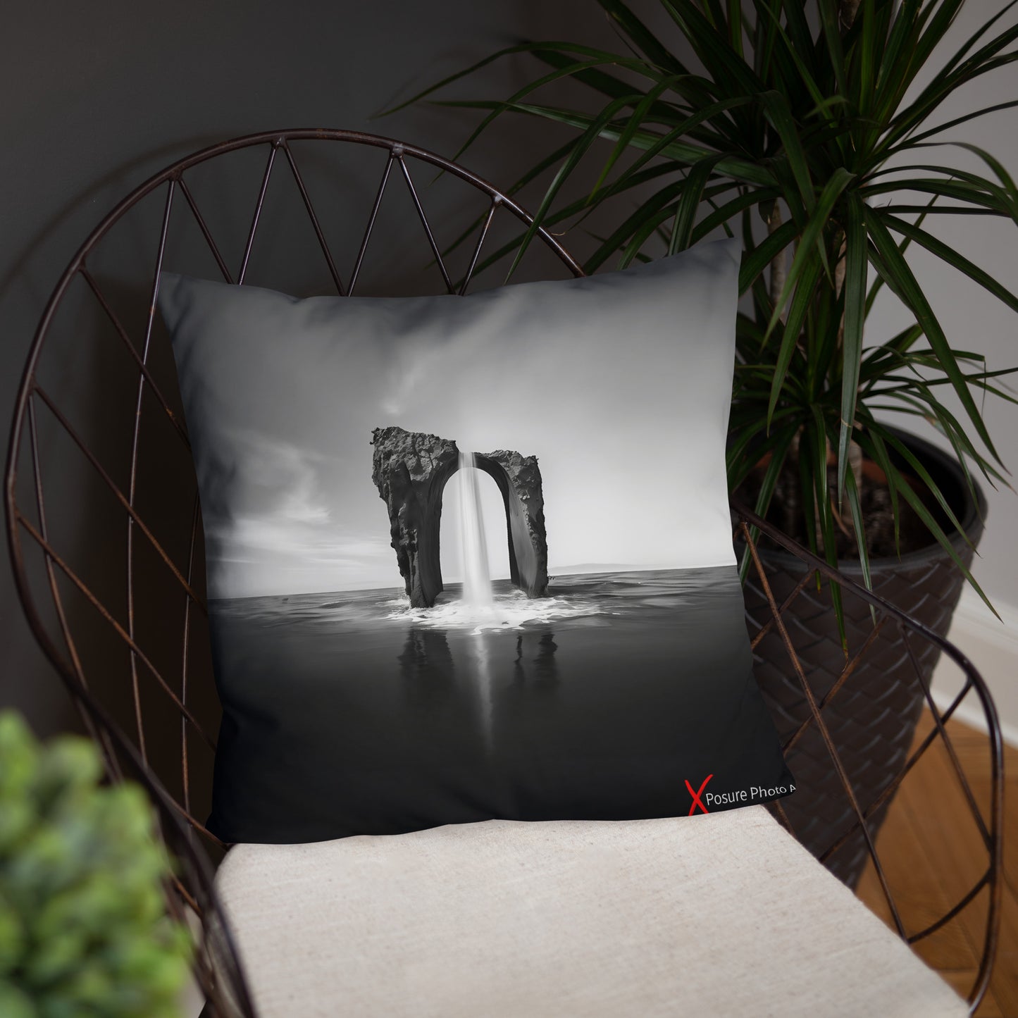 Xposure Custom Pillow-18”x18”-Eternal Flow