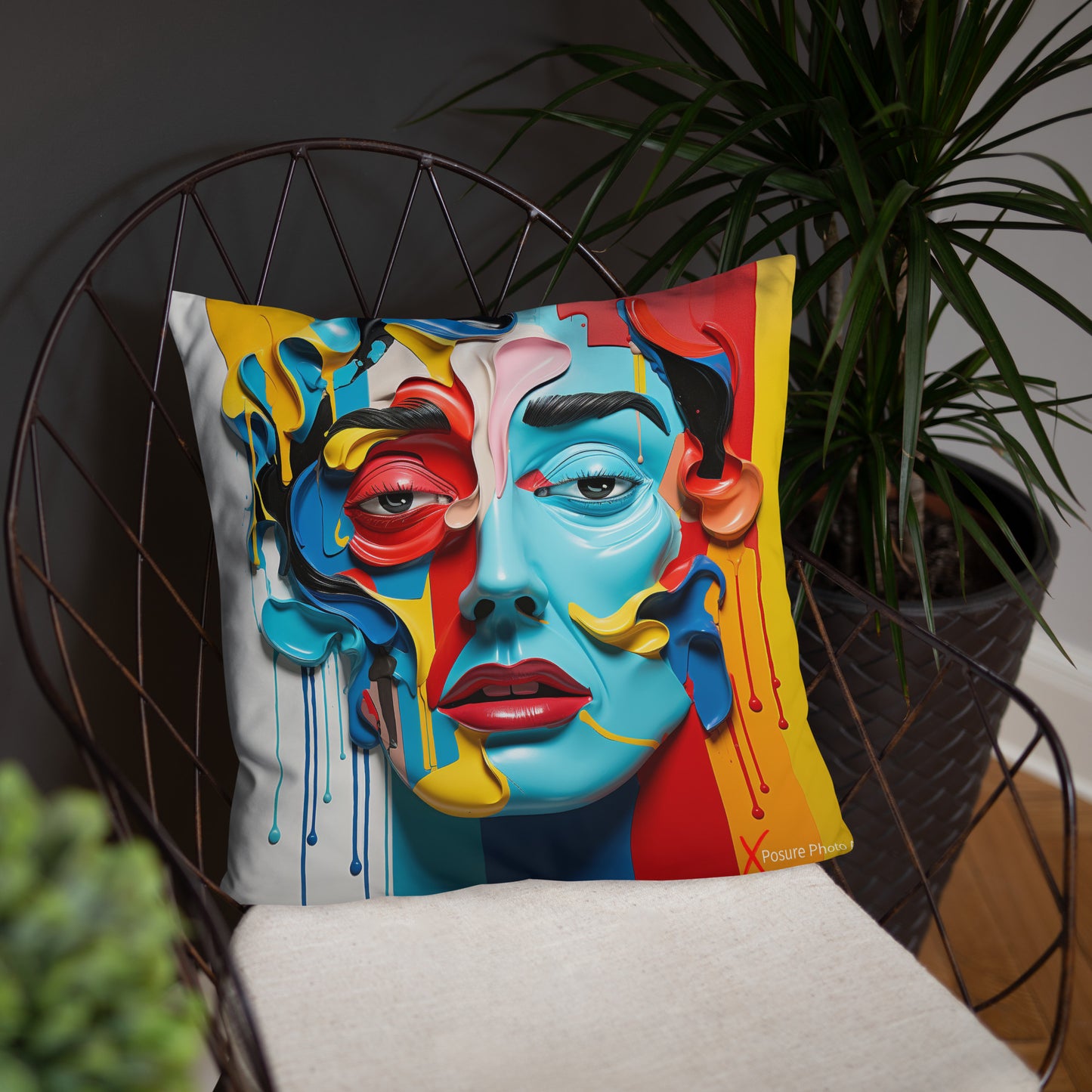 Xposure Custom Pillow-18”x18”- Plastica Dual