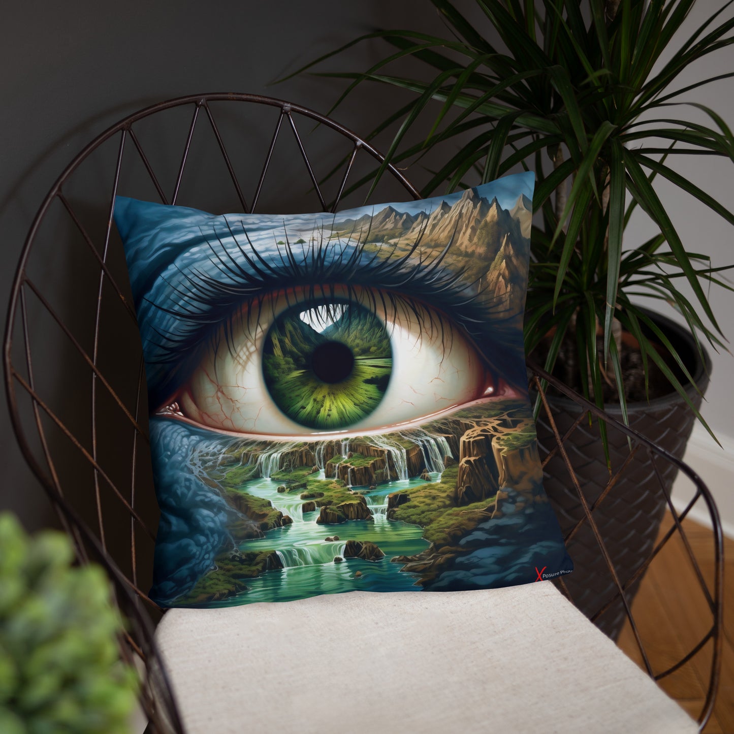 Xposure Custom Pillow-18”x18”-Nature Cry