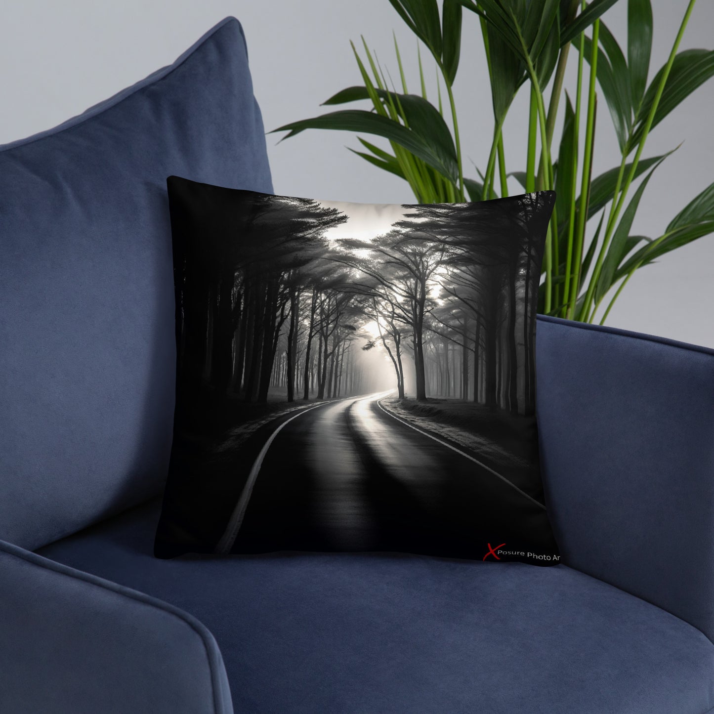 Xposure Custom Pillow-18”x18”-Silence