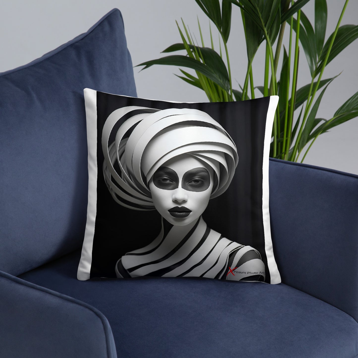 Xposure Custom Pillow-18”x18”- Crepe