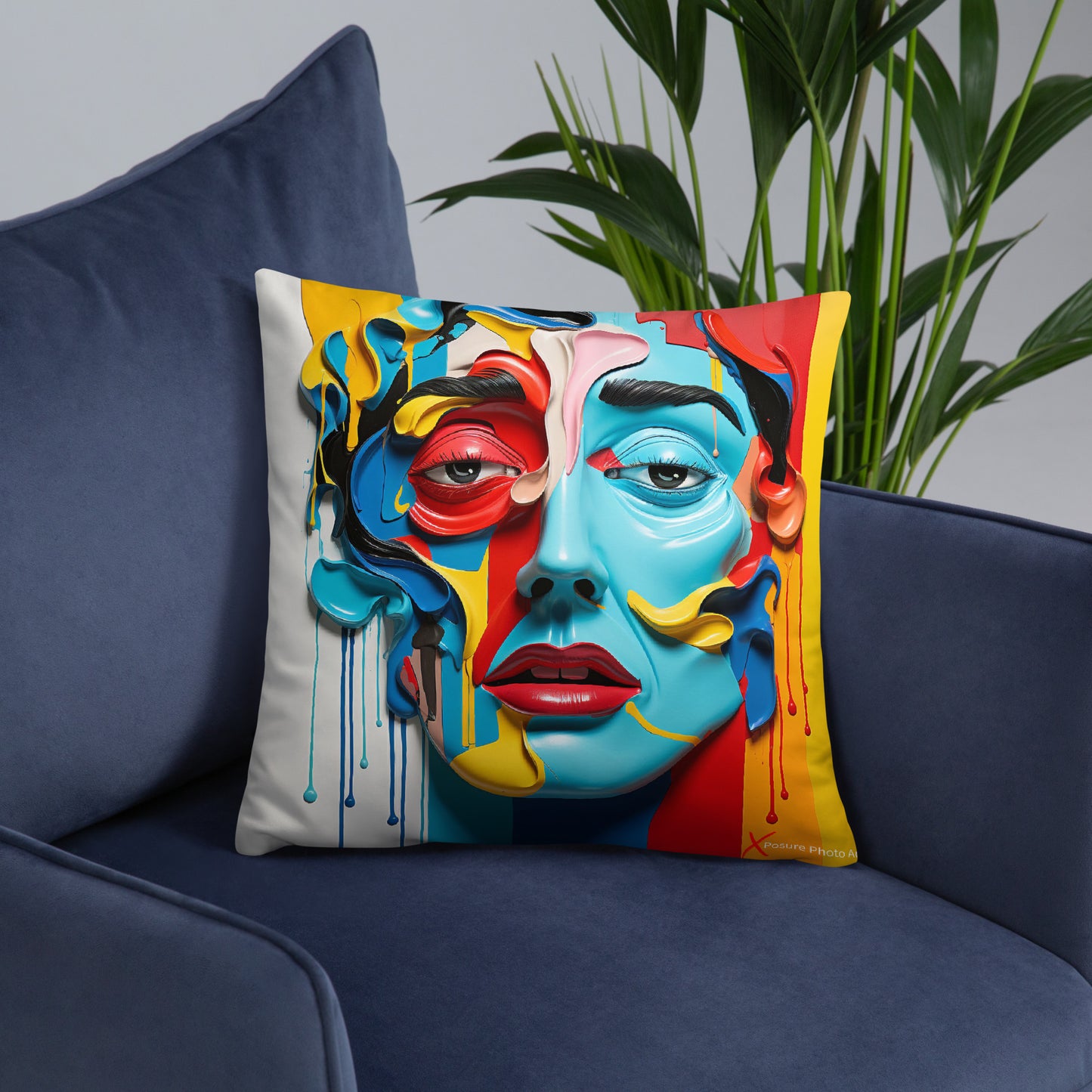 Xposure Custom Pillow-18”x18”- Plastica Dual