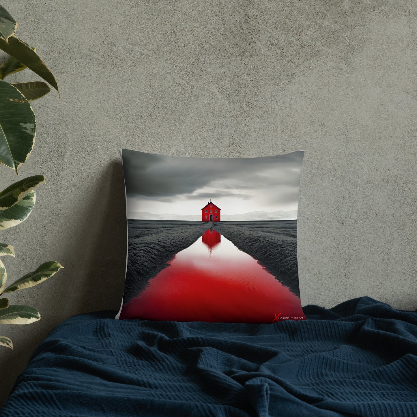 Xposure Custom Pillow-18”x18”-The River