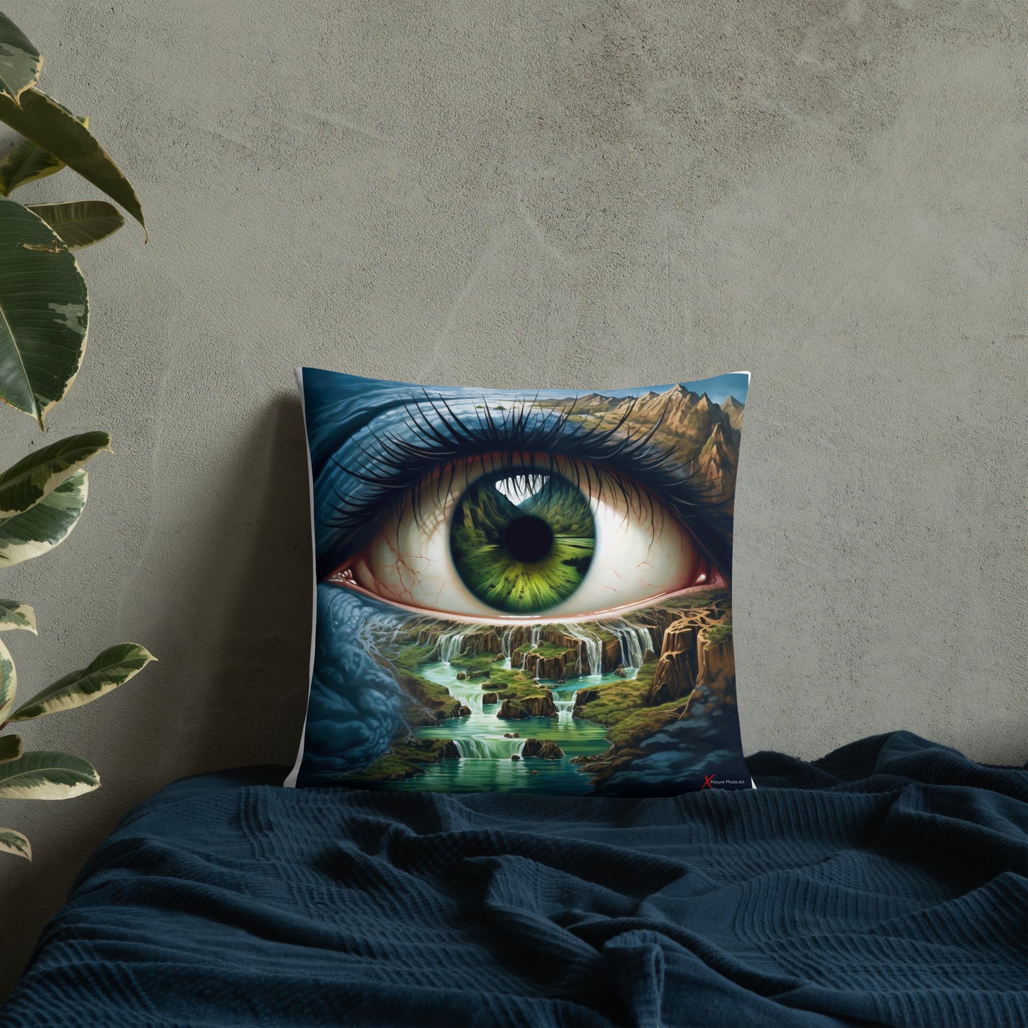 Xposure Custom Pillow-18”x18”-Nature Cry