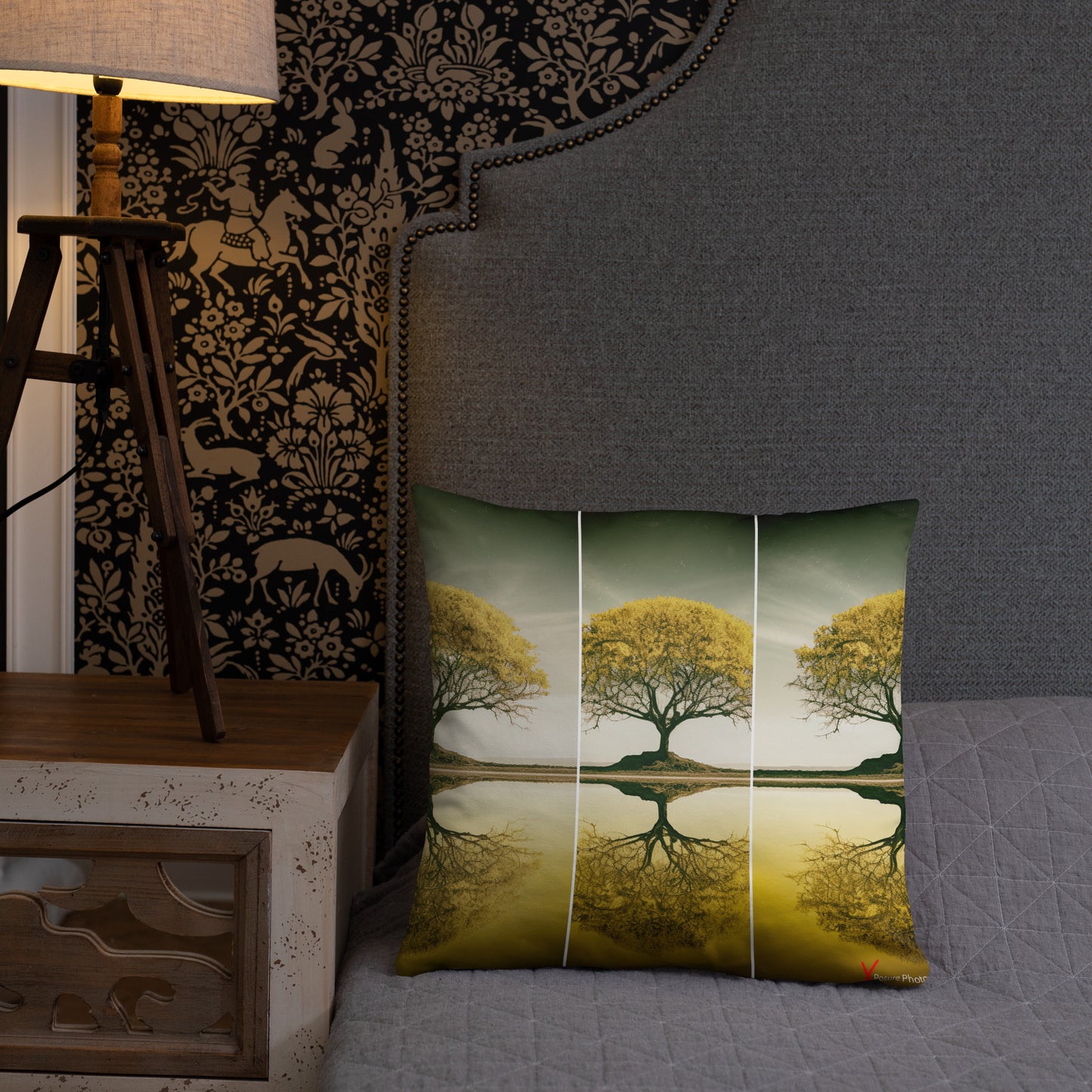 Xposure Custom Pillow-18”x18”- Triptic