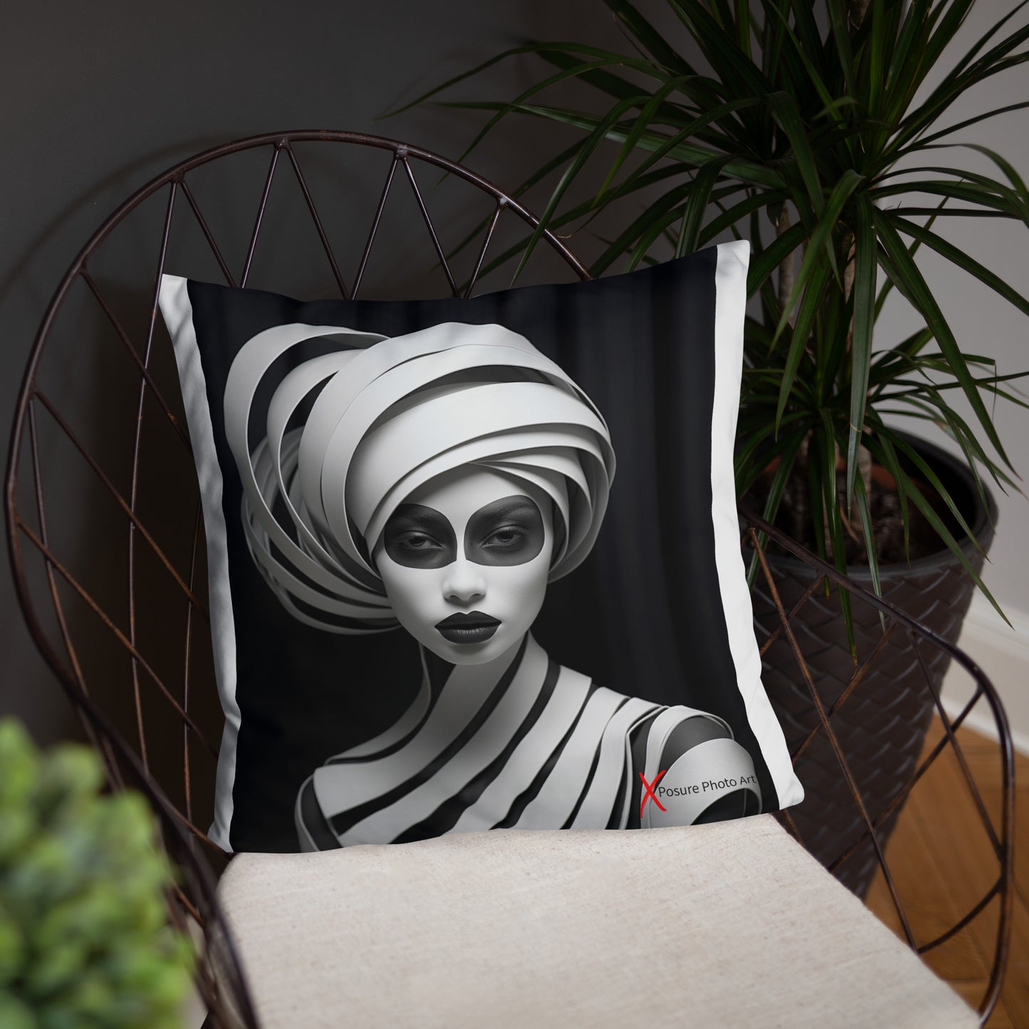 Xposure Custom Pillow-18”x18”- Crepe