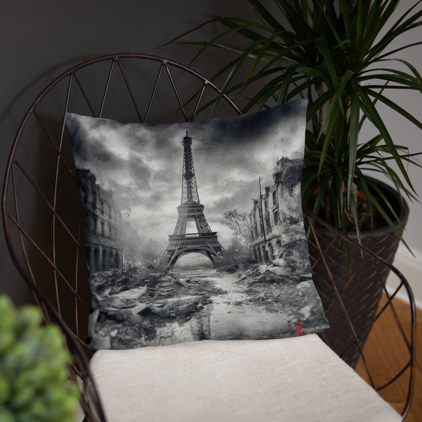 Xposure Custom Pillow-18”x18- New Paris