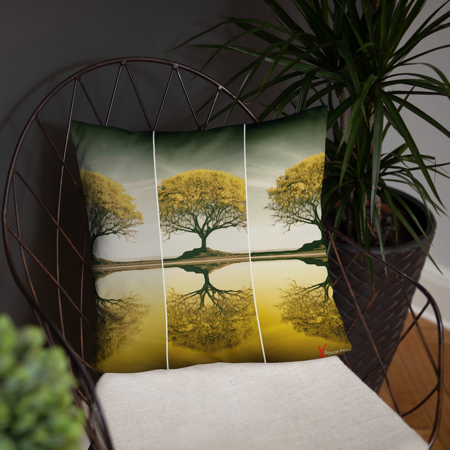 Xposure Custom Pillow-18”x18”- Triptic