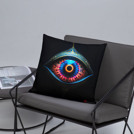 Xposure Custom Pillow-18”x18”-Cyber Eye