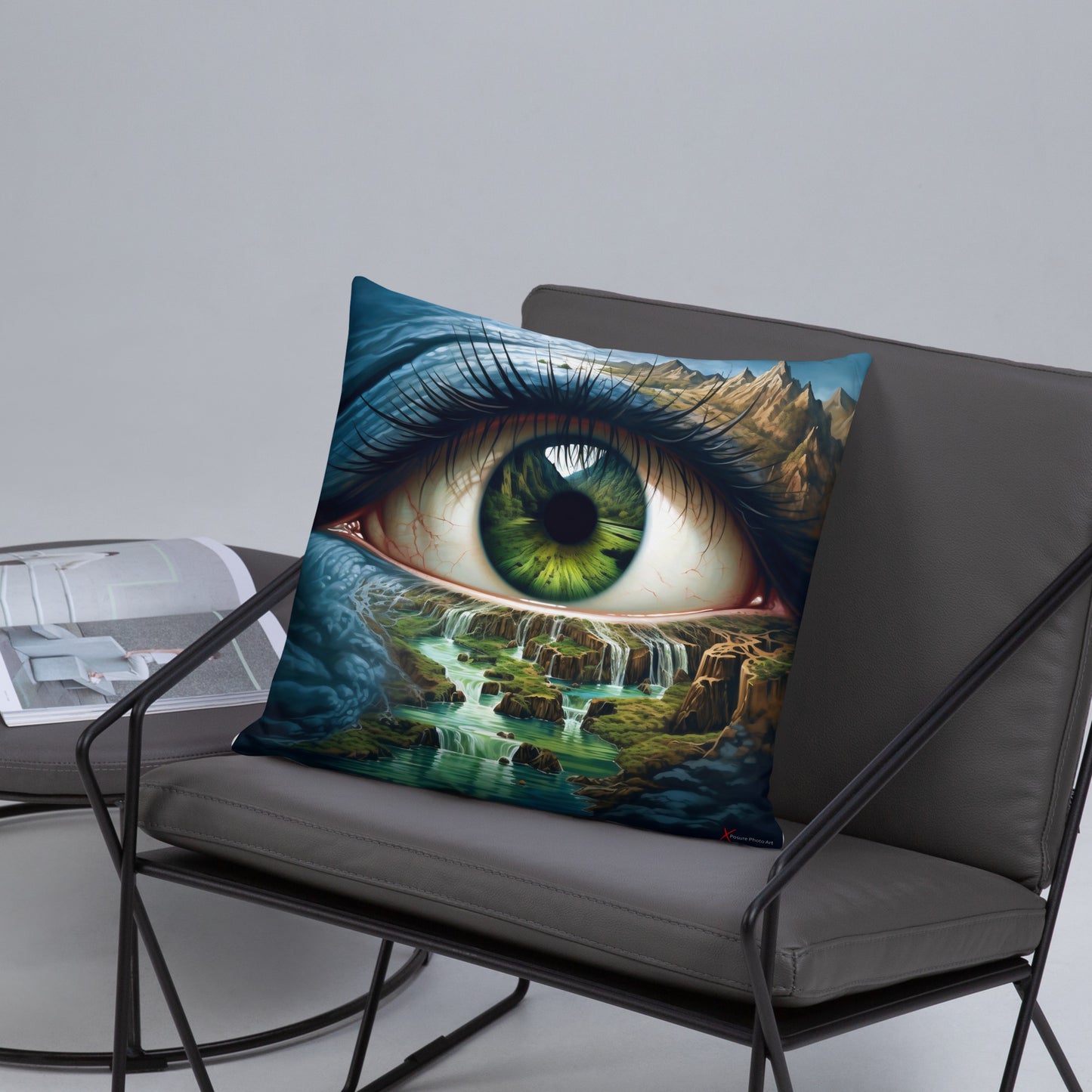 Xposure Custom Pillow-18”x18”-Nature Cry