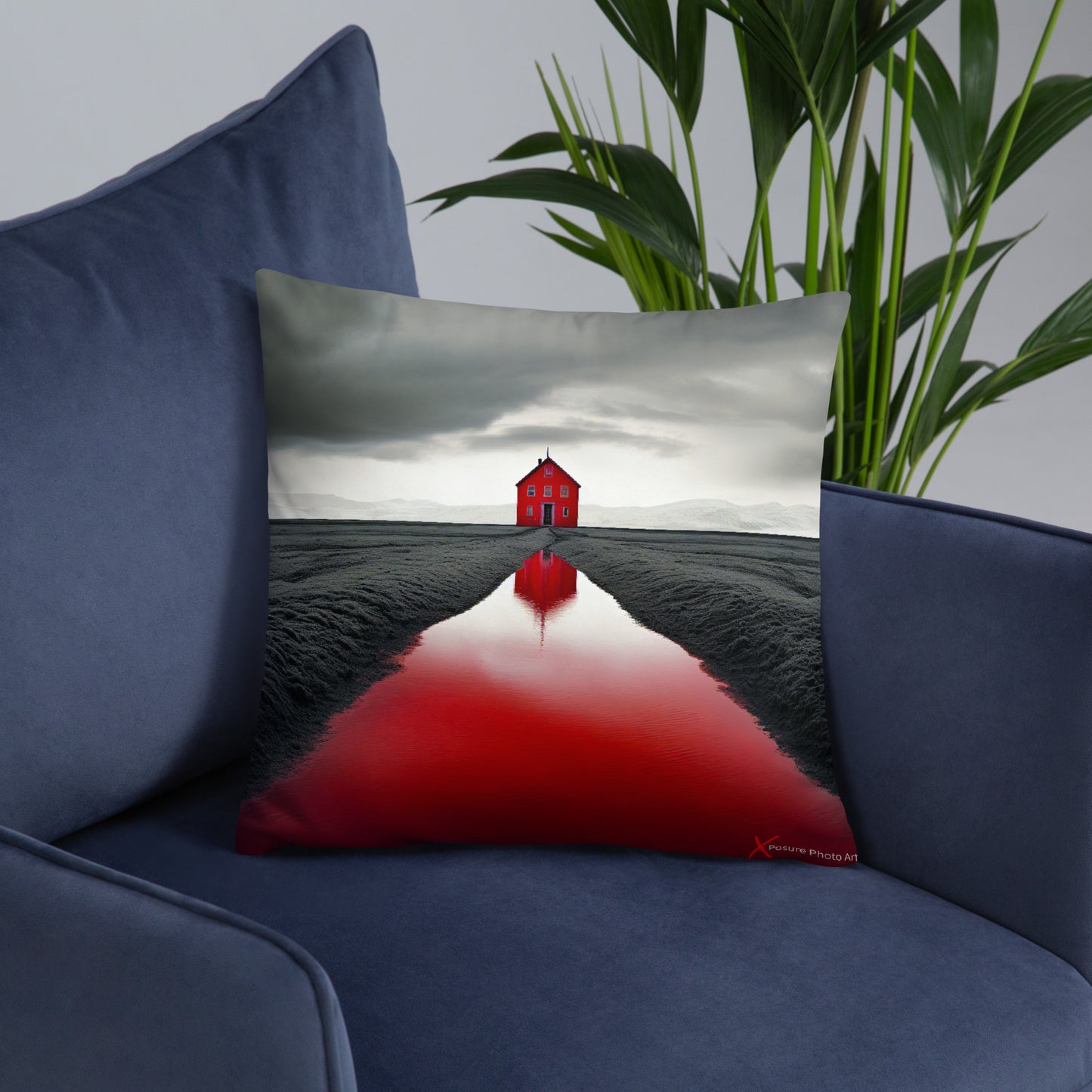 Xposure Custom Pillow-18”x18”-The River