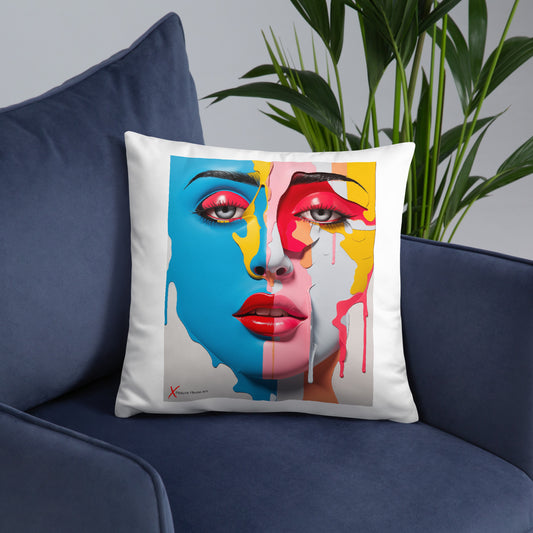 Xposure Custom Pillow-18”x18”-Plastica Girl