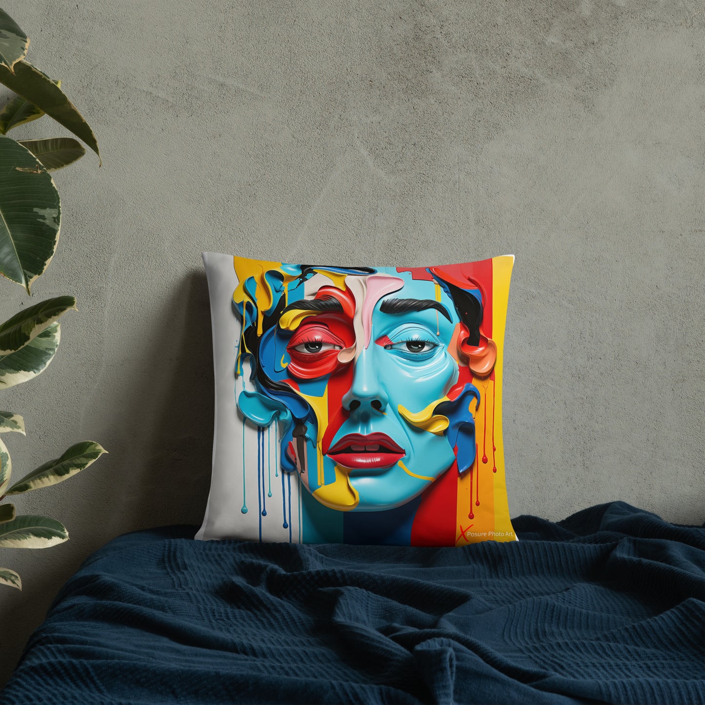 Xposure Custom Pillow-18”x18”- Plastica Dual