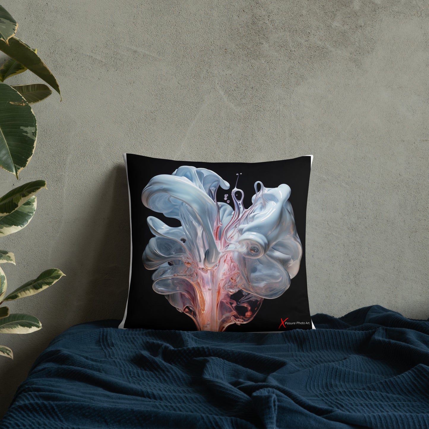 Xposure Custom Pillow-18”x18”-Fleur